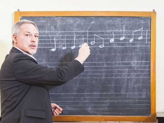 Empleo como profesor de música en secundaria