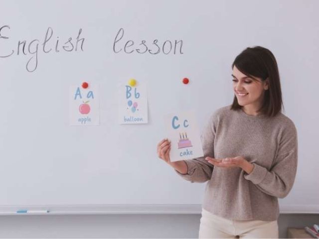 Oferta de trabajo para maestro de inglés en educación infantil