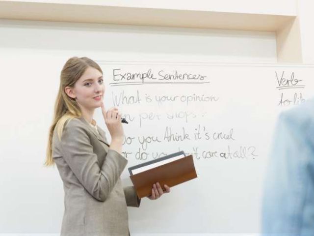 Empleo como profesor de inglés