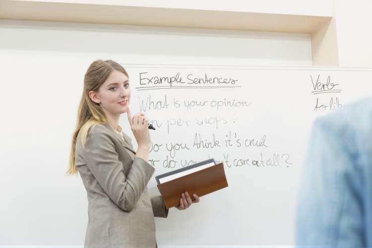 Empleo como profesor de inglés