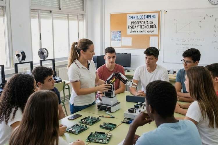 Empleo para profesor de física y tecnología Empleo para profesor de física y tecnología