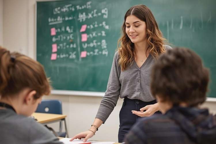 Empleo como profesor de matemáticas