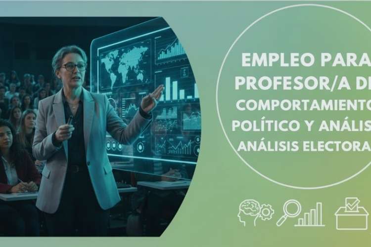 Empleo para profesor de comportamiento política y análisis electoral