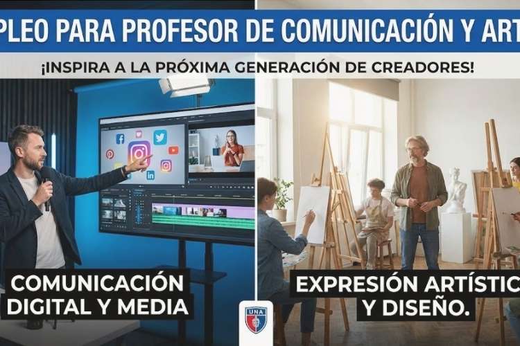Empleo para profesor de comunicación y artes Empleo para profesor de comunicación y artes
