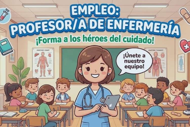 Empleo para profesor de enfermería