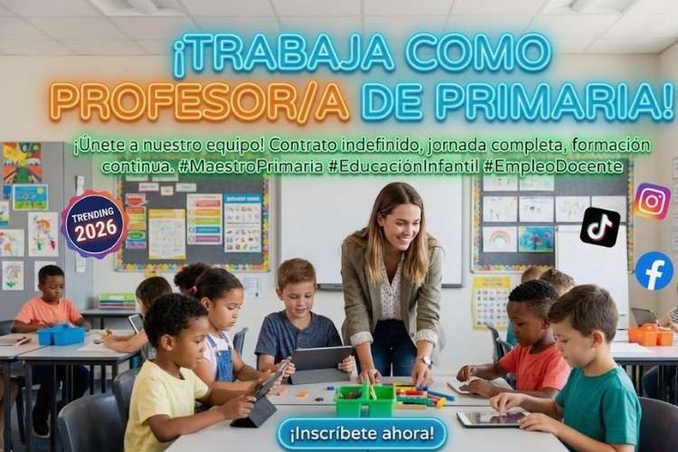 Empleo para profesor de primaria Empleo para profesor de primaria