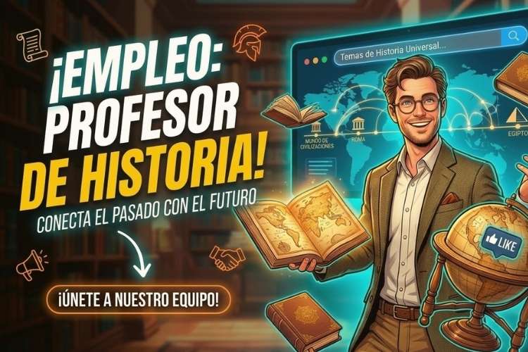 Empleo para profesor de historia Empleo para profesor de historia