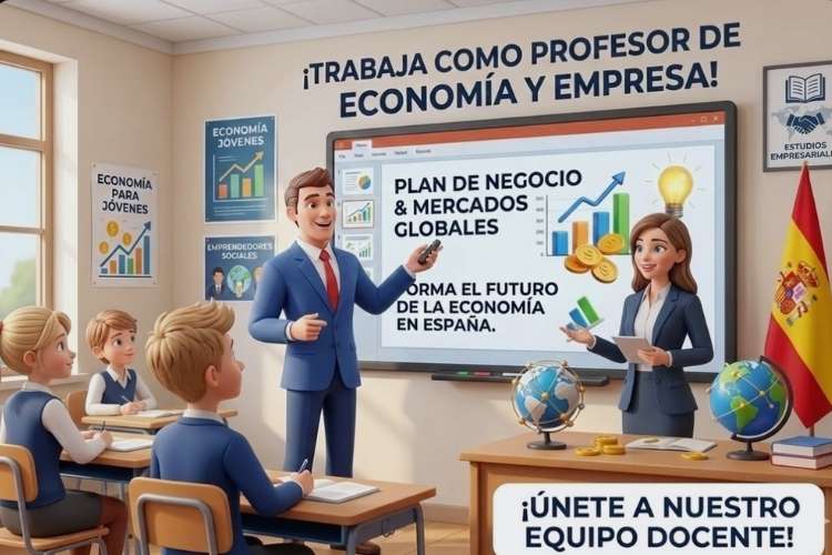 Trabaja como profesor de economia y empresa Trabaja como profesor de economia y empresa