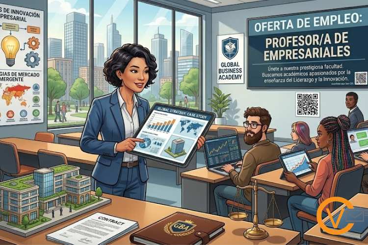 Oferta de empleo para profesor de empresariales