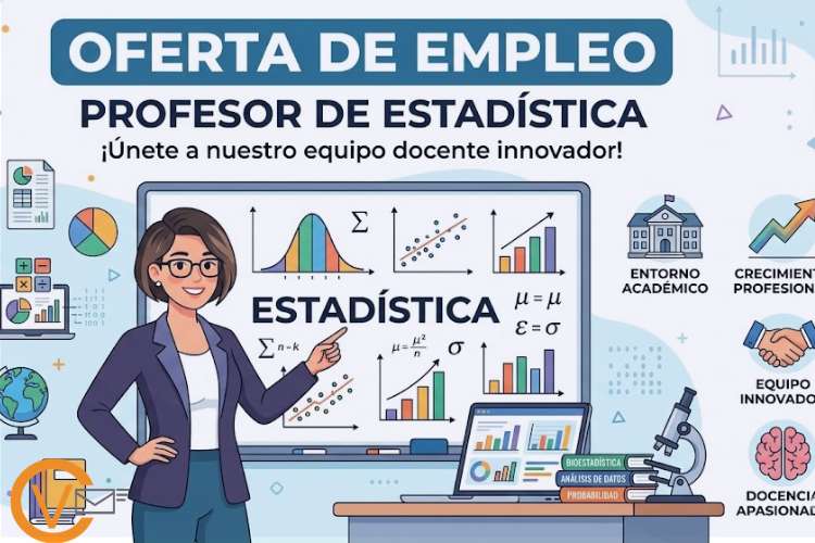 Empleo para profesor de estádistica