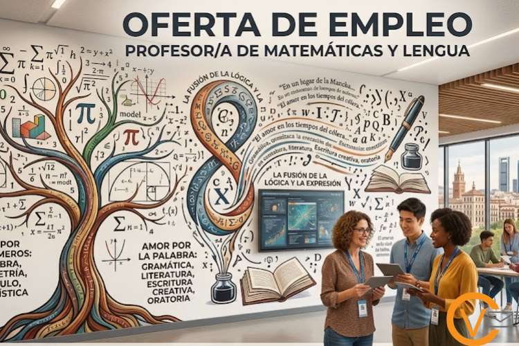 Empleo para profesor de matemáticas y lengua