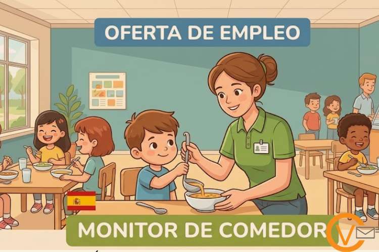 Oferta de trabajo como monitor de comedo