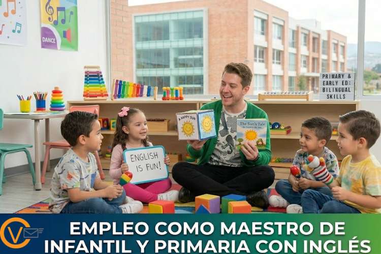 Empleo como maestro de infantil y primaria con inglés Empleo como maestro de infantil y primaria con inglés