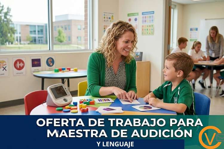 Empleo para maestra de audición y lenguaje