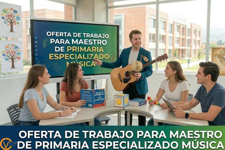Empleo para maestro de primaria especializado música Empleo para maestro de primaria especializado música