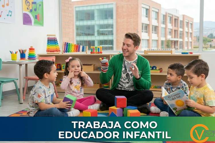 Oferta de trabajo para educador infantil Oferta de trabajo para educador infantil