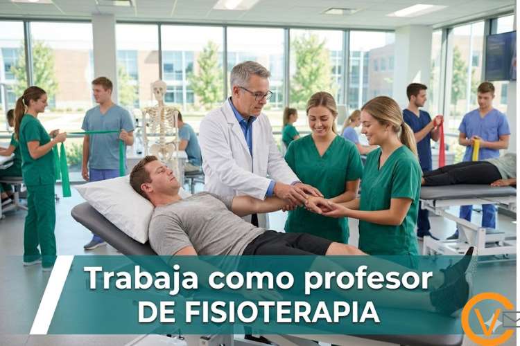 Trabaja como profesor de fisioterapia Trabaja como profesor de fisioterapia