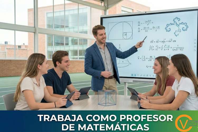 Trabaja como profesor de matemáticas Trabaja como profesor de matemáticas