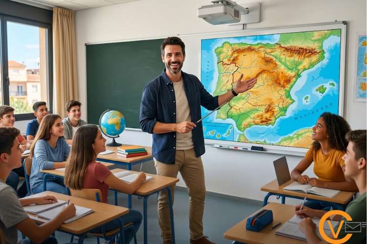 Trabaja como profesor de geografía Trabaja como profesor de geografía