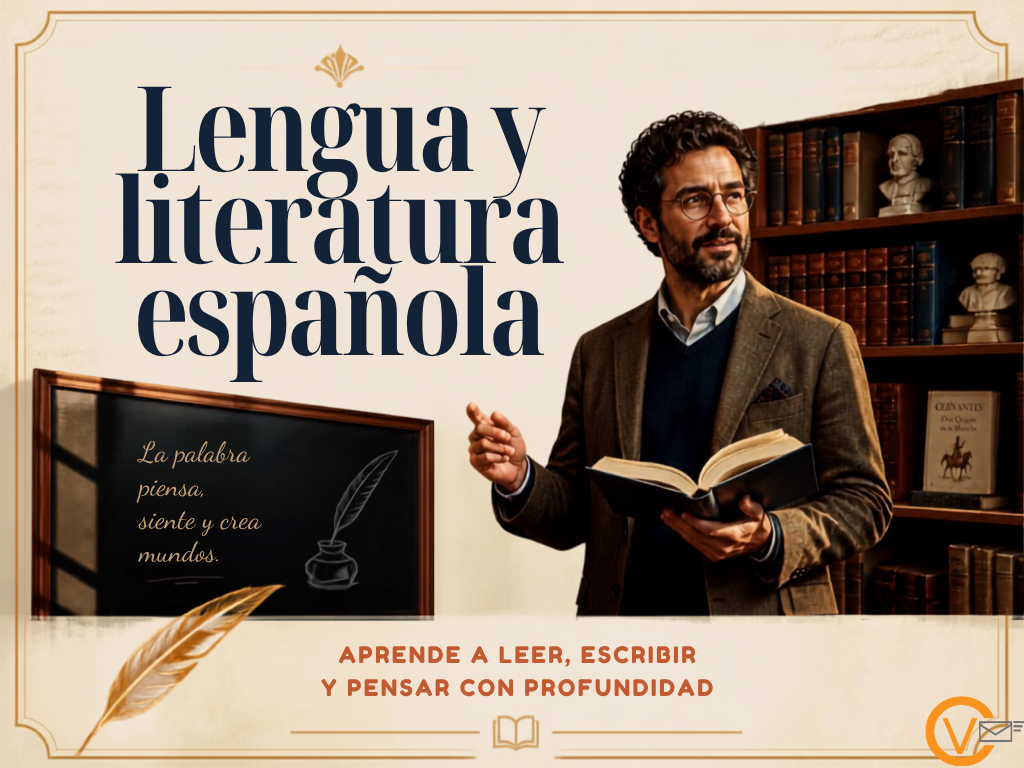 Trabaja como profesor de lengua y literatura española Trabaja como profesor de lengua y literatura española