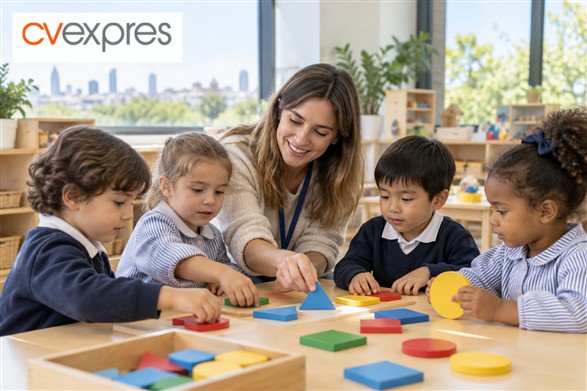 Profesor de Infantil en una oferta de sustitución por maternidad en Madrid