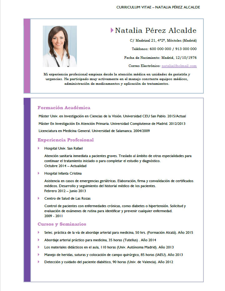 Curriculum vitae logopeda 06 picture